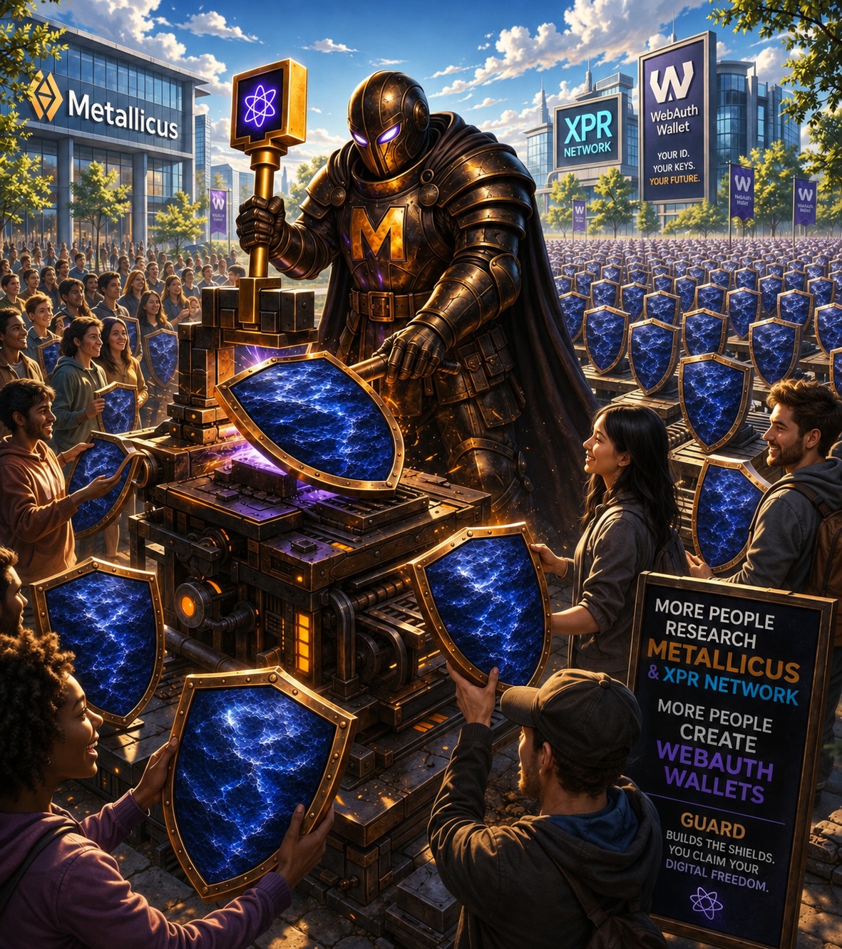 GUARD forging shields for newcomers